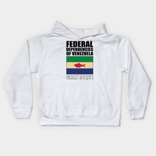 Flag of Federal Dependencies of Venezuela Kids Hoodie